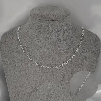 CORRENTE ELO PORTUGUES 3MM 40CM